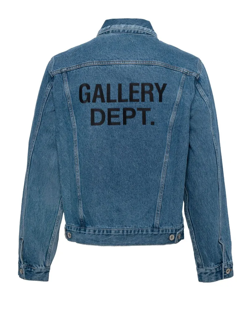 GALLERY DEPT. Mens Jacket Blue Cotton Blue