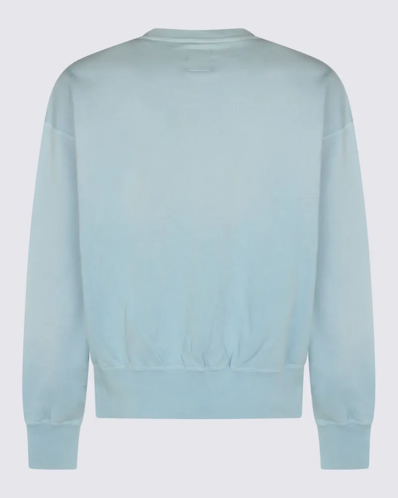 Kitsuné Men's Sweaters Light Blue _100 % Co Blue