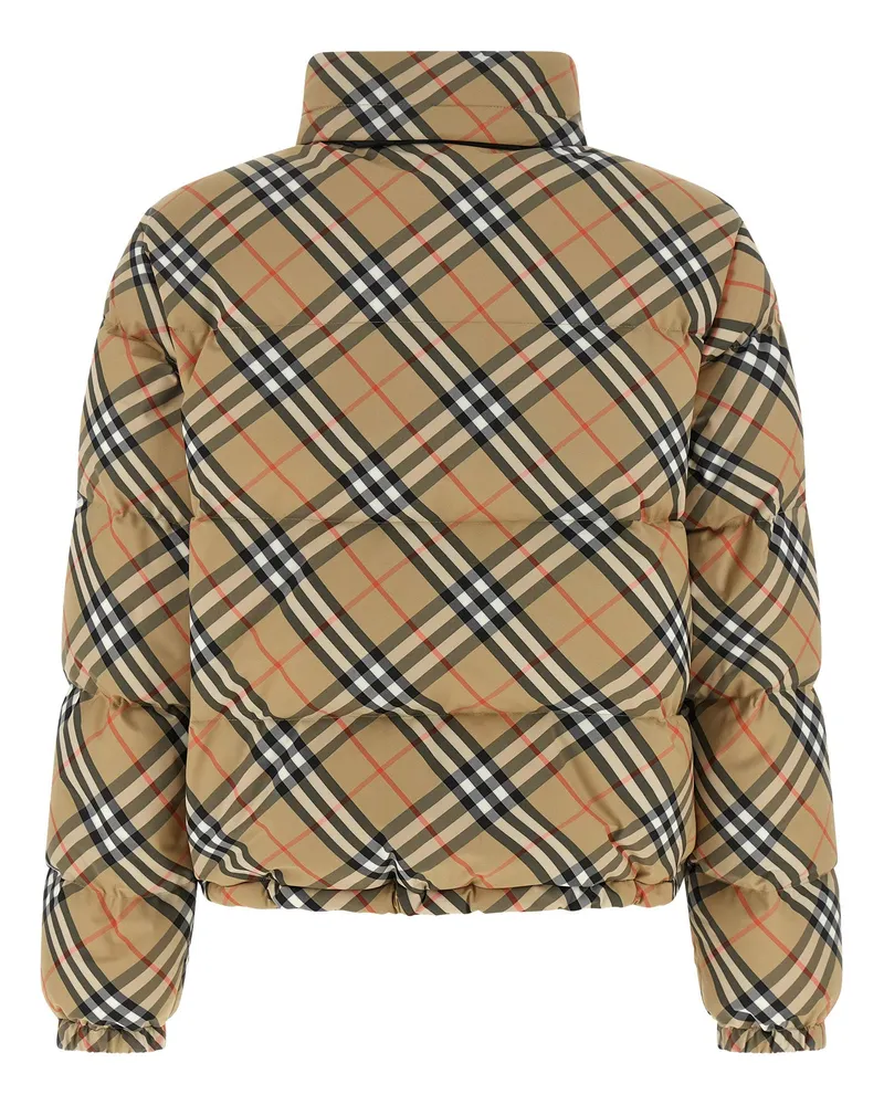 Burberry Down Jacket — Beige Beige