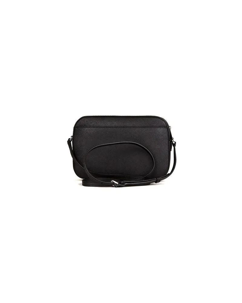 Michael Kors Women's Crossbody Bag Black Leather Crossbody-bags Black