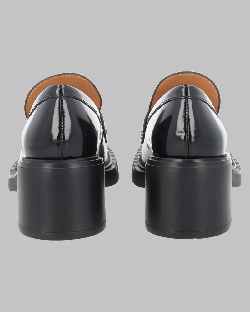 TOD'S Calfskin Loafers — Black Black