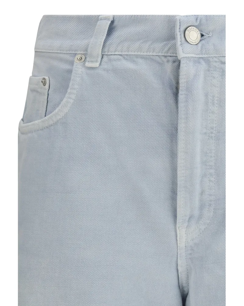 Haikure Women's Denim Shorts New Becky Plein Air Cotton Jean White