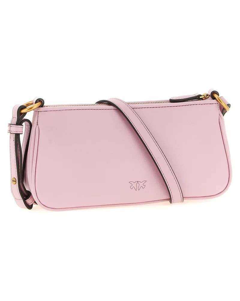 Pinko Half Moon Crossbody Bag — Pink Pink