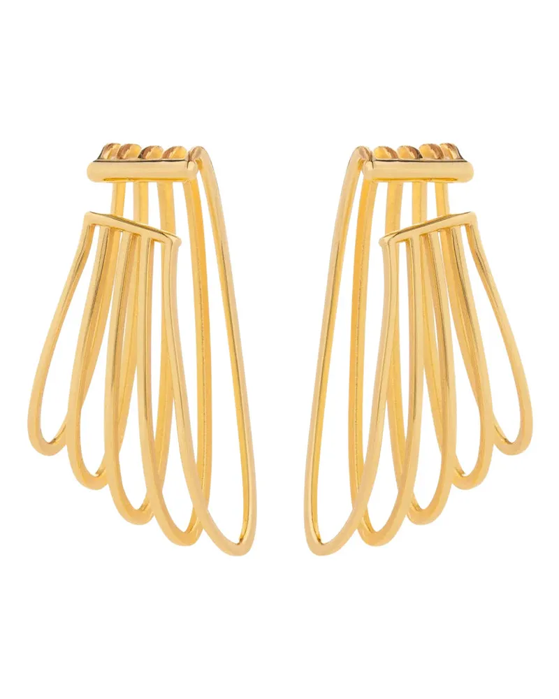 Federica Tosi Women's Ear Cuff Earrings, Gold Metallic Gold