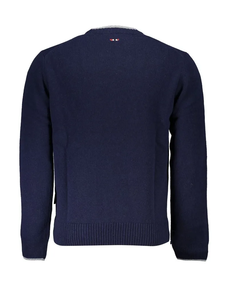 Napapijri Crew Neck Sweater — Blue Blue