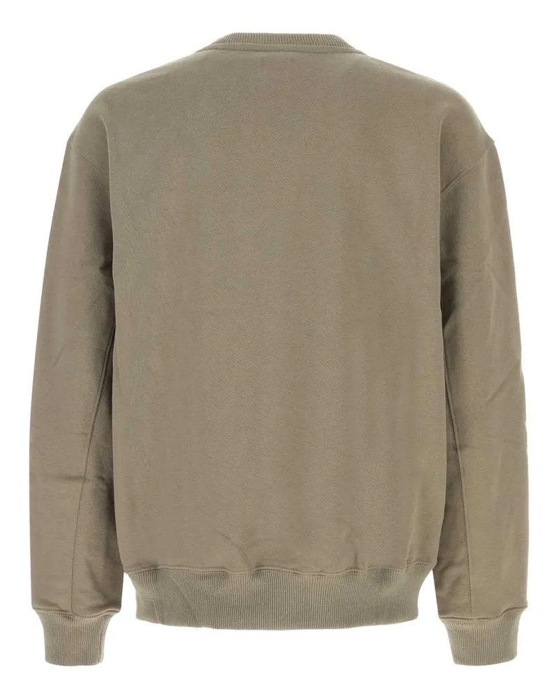 New Balance Men's Khaki Cotton Sweatshirt Dockside Exterior: Felpe Beige