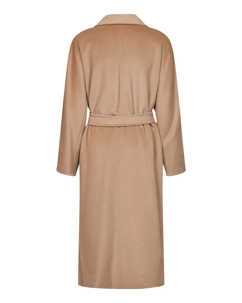 Max Mara Women's Coat Madame Camel Virgin Wool Camel