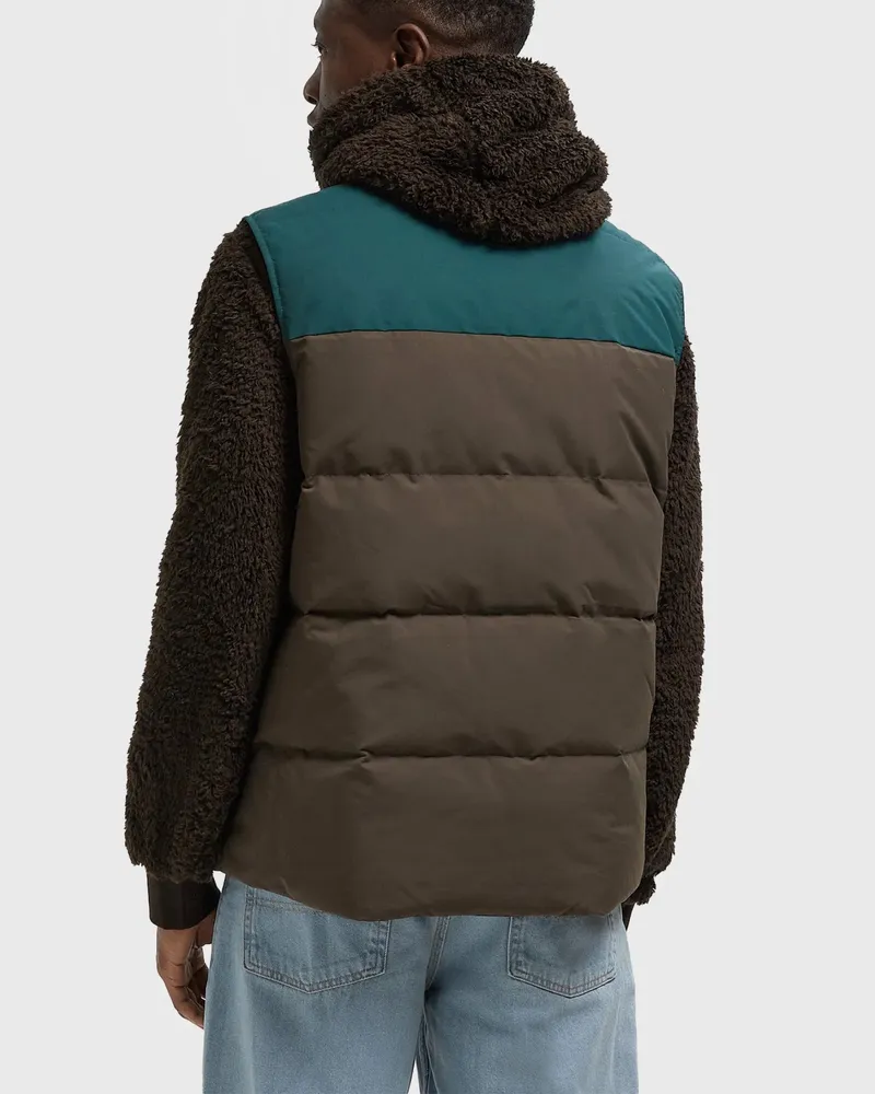 Patagonia Men Downdrift Logo Vest Multiple Colors Clothing > Coats & Jackets Brown