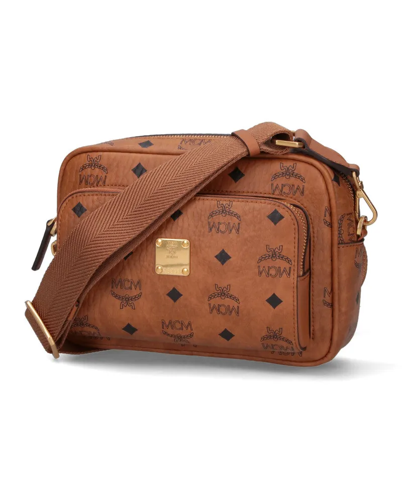 MCM Men's Bags Brown Polyurethane Brown