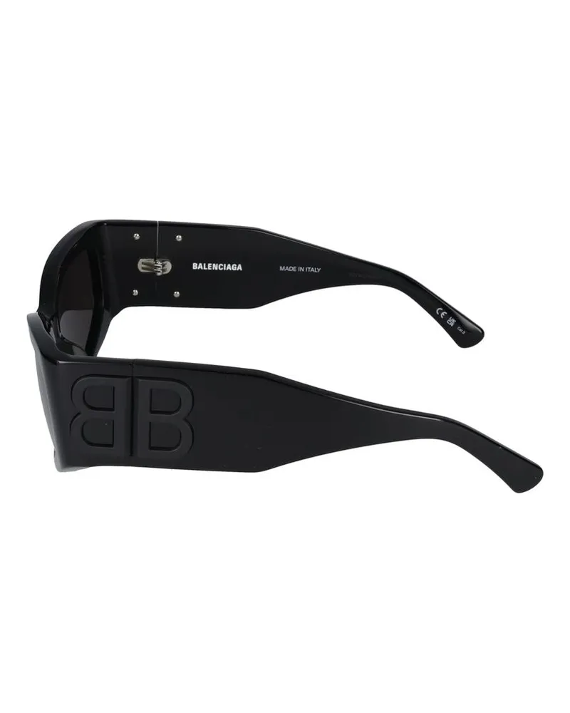 Balenciaga Women's Sunglasses  Bb0321s 001 Black Grey 17-125 Acetate Black