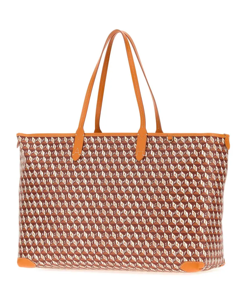 Anya Hindmarch Plastic Tote Bag — Orange Orange