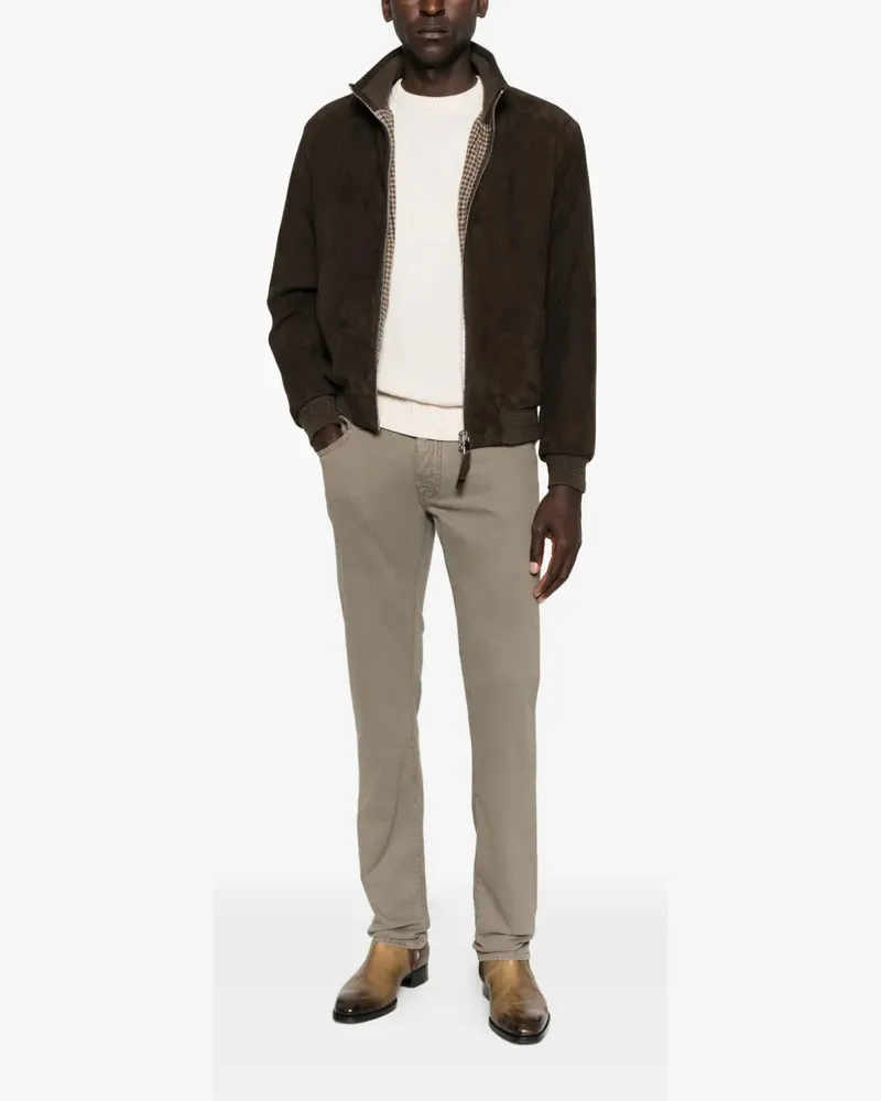 Jacob Cohën Women's Straight-Leg Jeans Aw25 M Beige