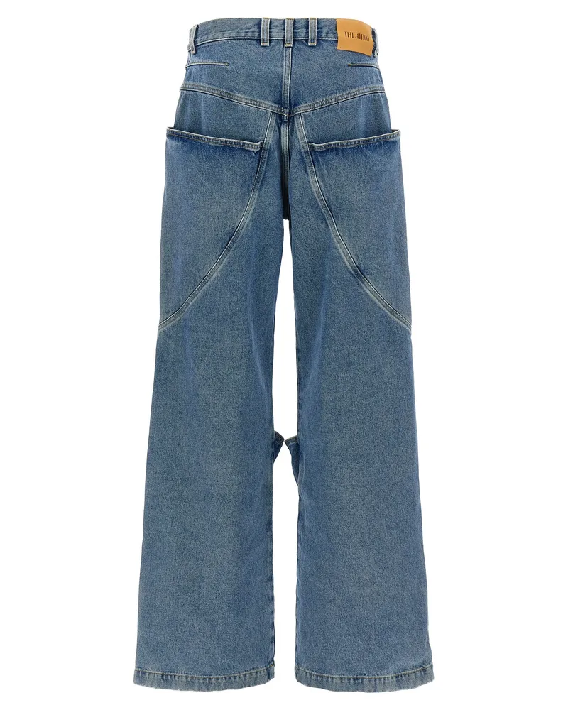 ATTICO Women's Blue Cotton Jeans Denim Clothing Blue