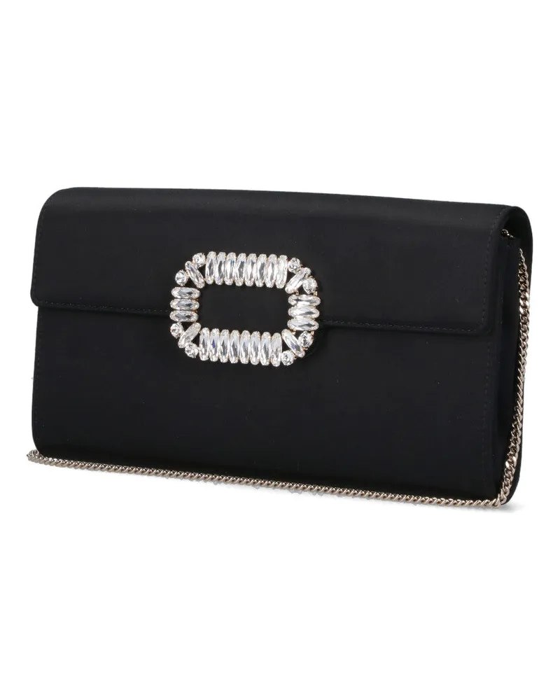 Roger Vivier Women's Bags Black Viscose Black