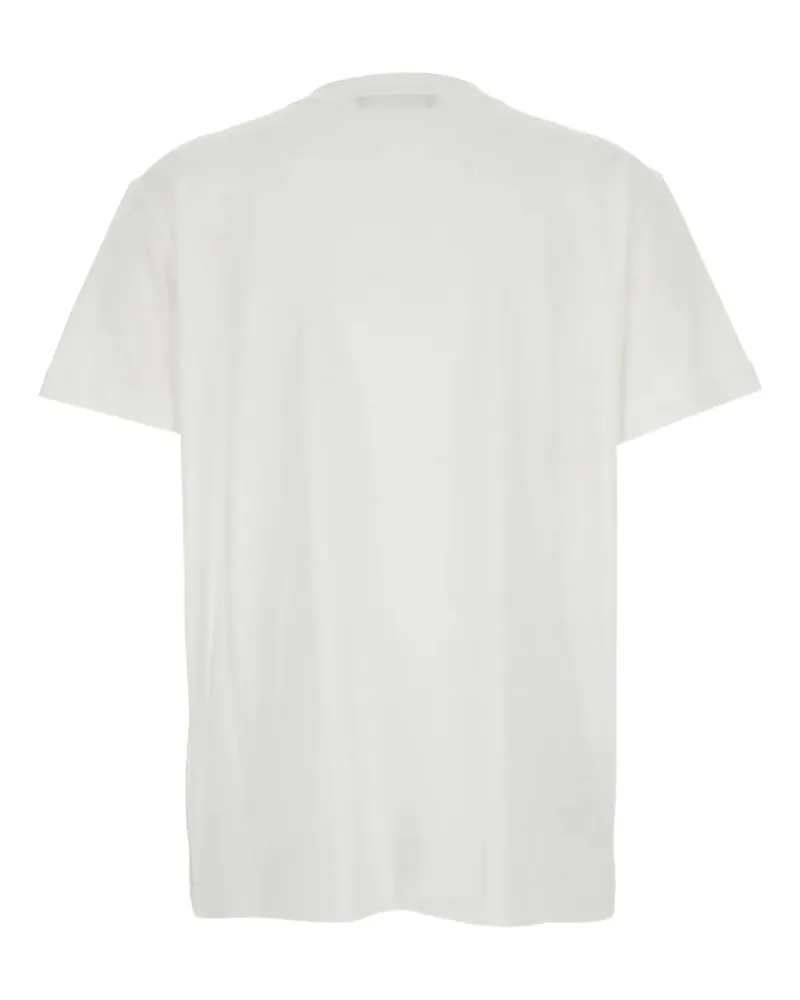 Fabiana Filippi Women's Crew-Neck Short-Sleeve T-Shirt Aw25 W White