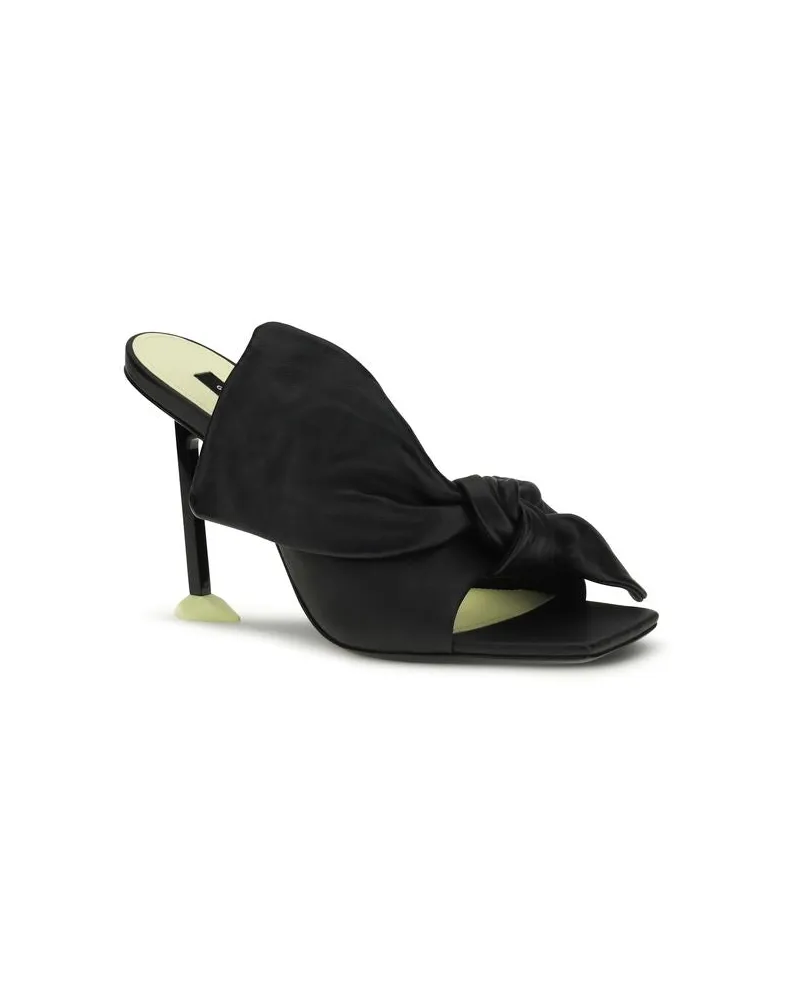 Givenchy Women's Black Lamb Ovis Aries Mules Black