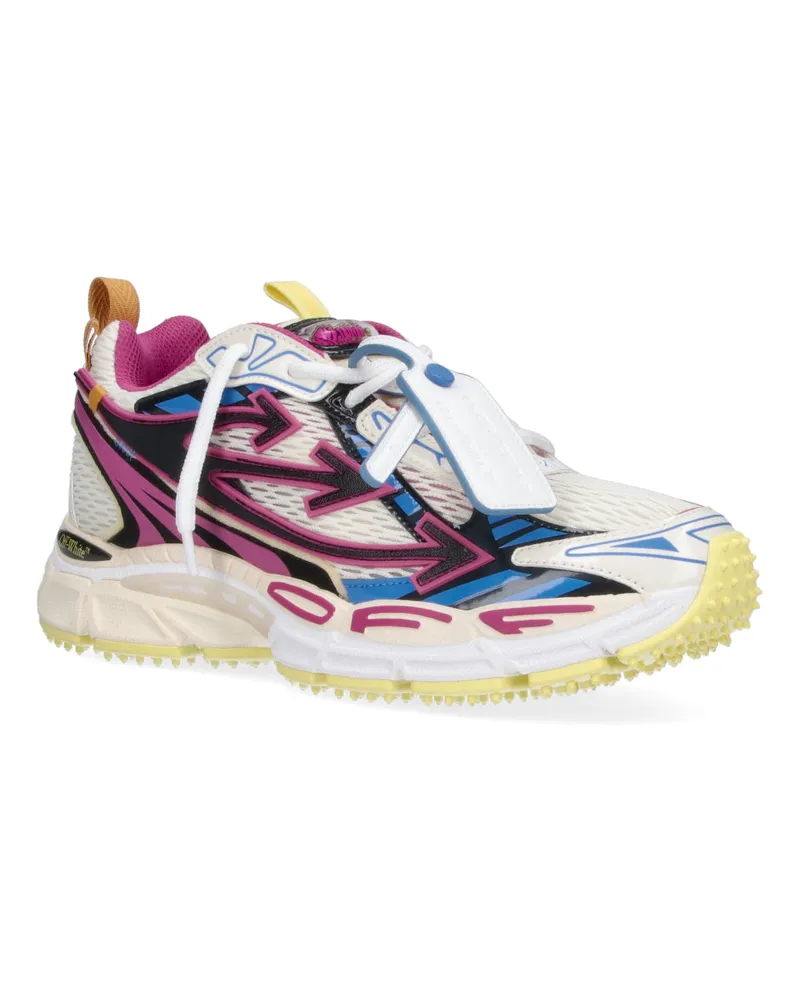 OFF-WHITE Women's Sneakers Violet Upper: Polyurethane Multicolor