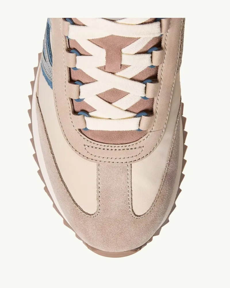 Moncler Basket MCL Sneaker — Cream Cream