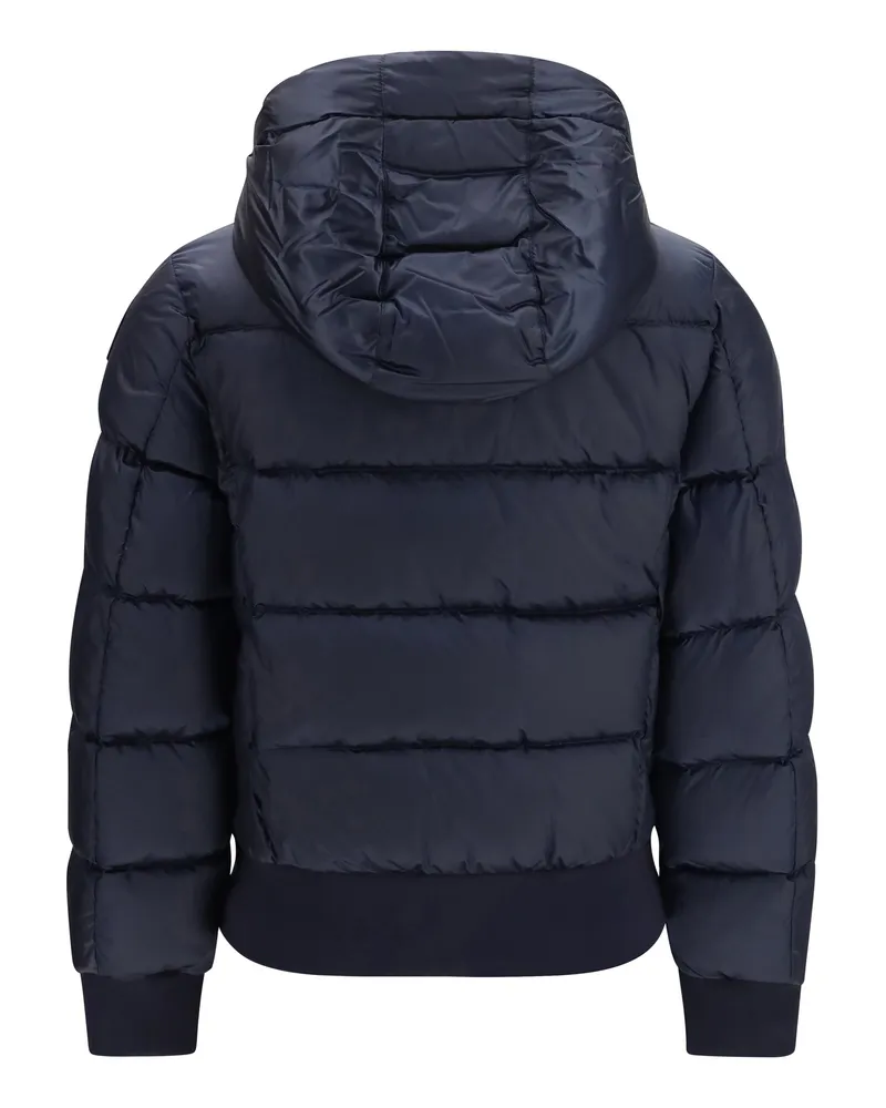 Parajumpers Women's Mariah Hooded Down Jacket Blue Navy Coat Navy