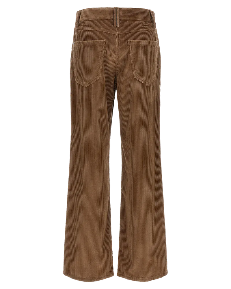 Brunello Cucinelli Straight Trousers — Brown Brown