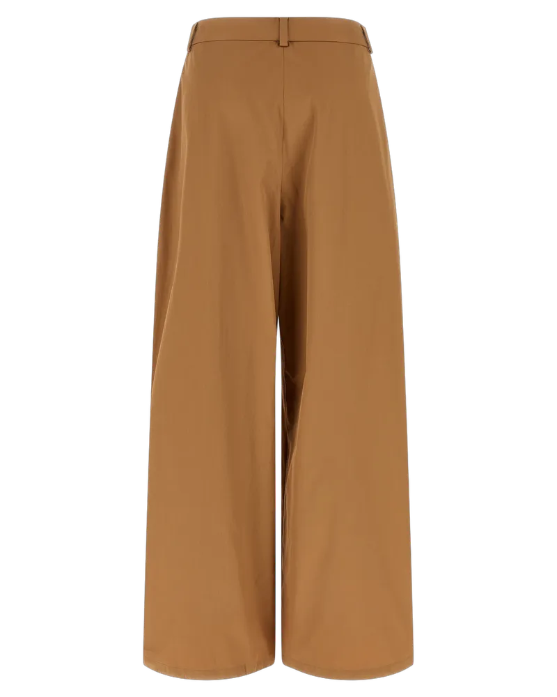 Stella McCartney Women's Beige Cotton Cargo Pants Beige