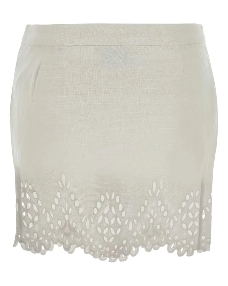Étoile Isabel Marant Blouma Skirt — White White