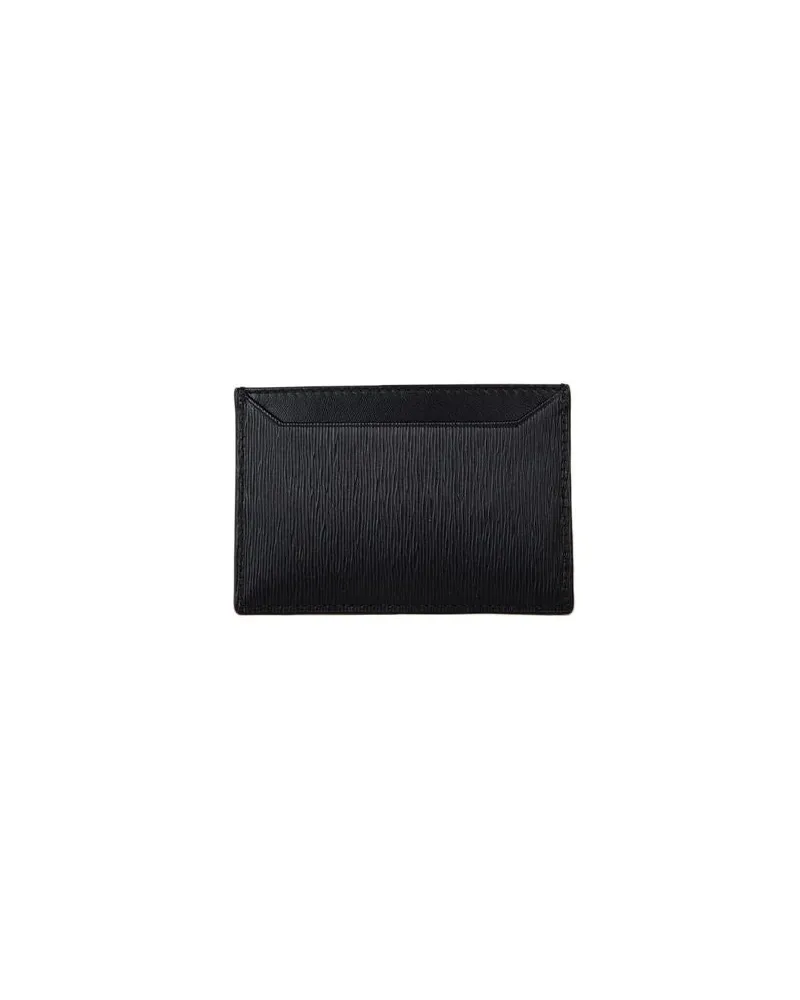 Prada Women's Card Holder Black Calfskin Bags Card-holders Black