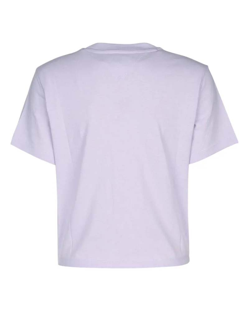 Tommy Hilfiger Women's Maglie Lavenderflower Recycled Cotton () Sweater Purple