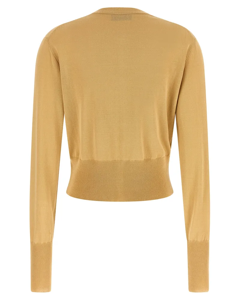Vivienne Westwood Women's Beige Cotton Cardigan Clothing Beige