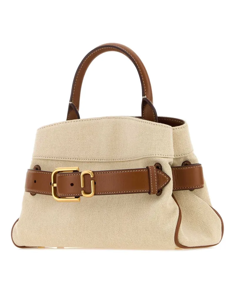 Marc Jacobs Women's Sand Canvas Handbag Beigearganoil Borse A Mano Bag Beige