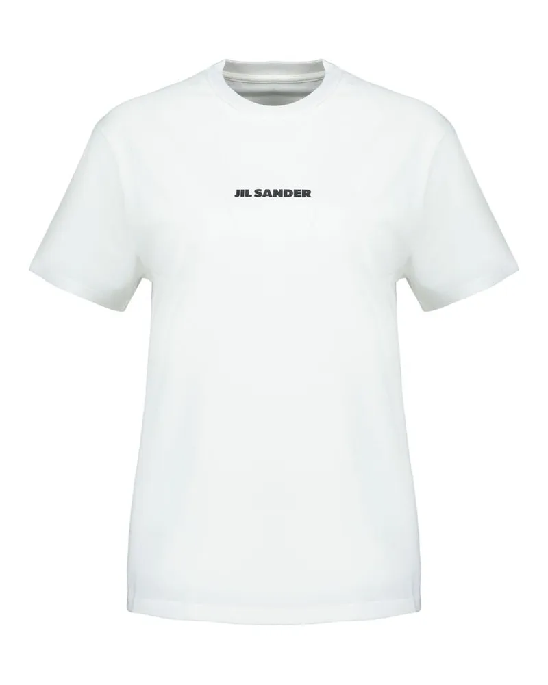 Jil Sander Unisex Cn Ss T-Shirt -  Cotton White Concept-Store Ready-To-Wear White