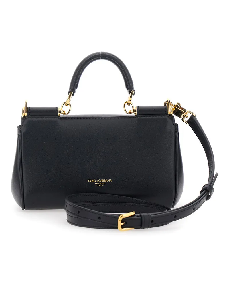Dolce & Gabbana My Sicily Crossbody Bag — Black Black