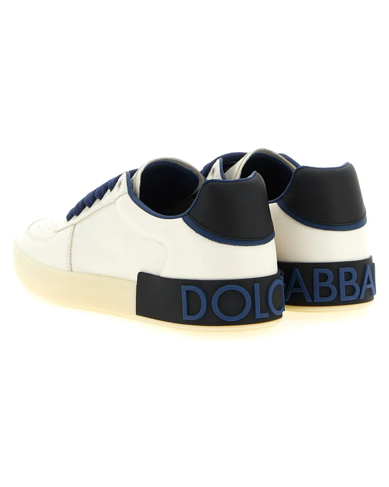 Dolce & Gabbana Portofino Sneaker — White White