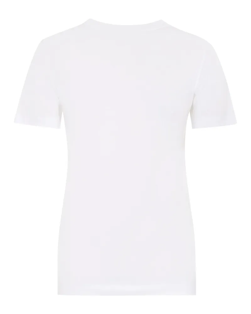 Dolce & Gabbana Women's Cotton Crew-Neck T-Shirt White Polyamide T-Shirts & Jerseys White
