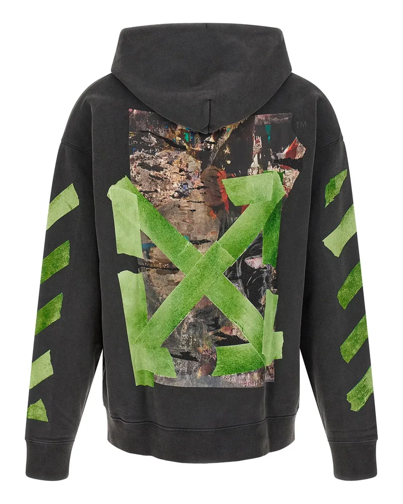 OFF-WHITE Bacco Arrow Hoodie — Black Black