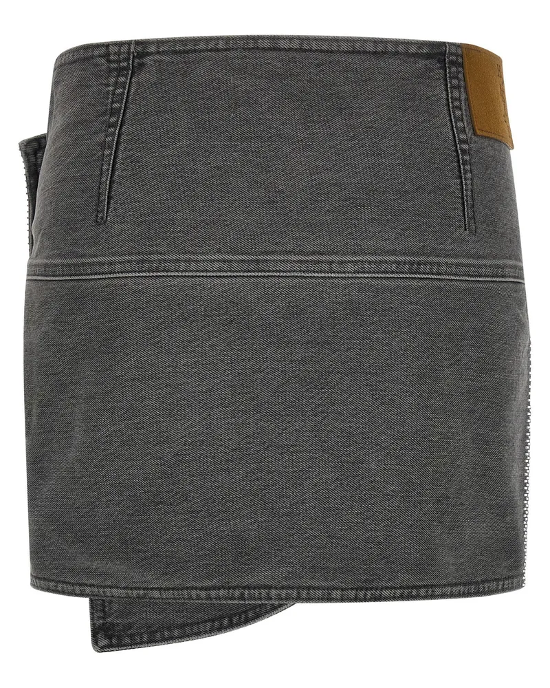 Haikure May Denim Shorts — Black Black