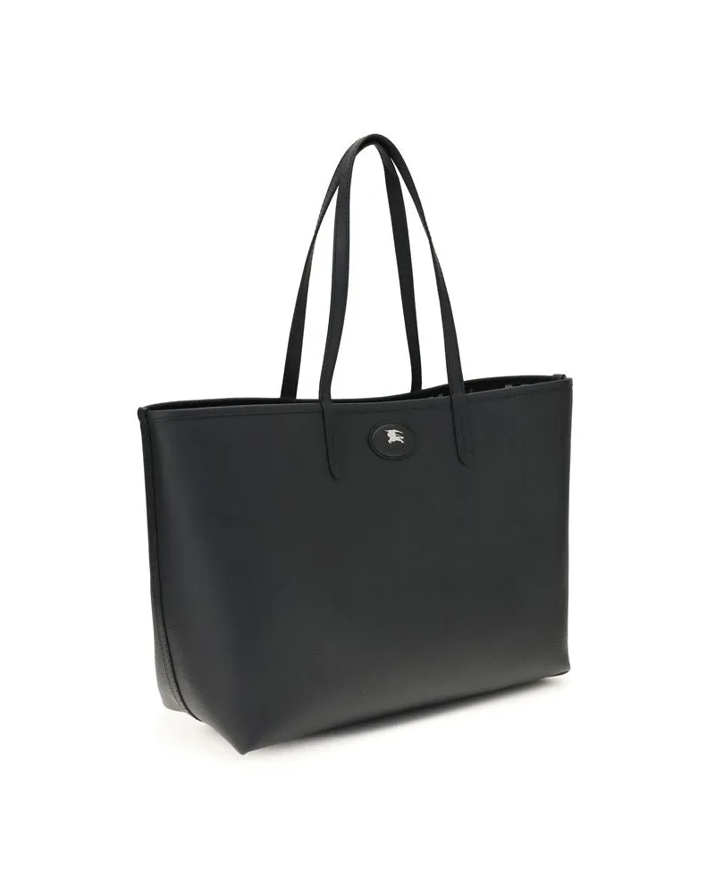 Burberry Men's Black Calf Leather Bos Taurus Shoulder Bag Black