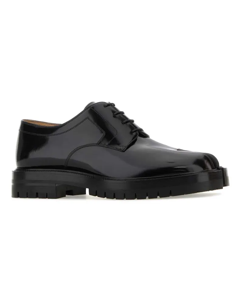 Maison Margiela Black Mocassini Loafers Black