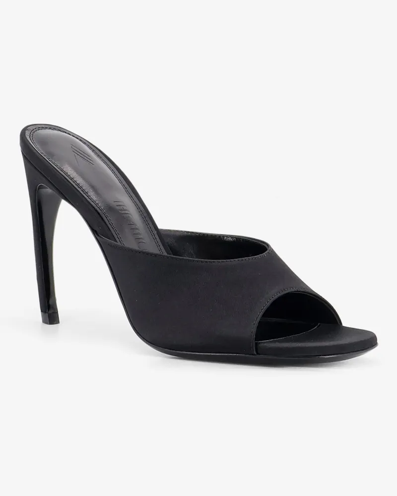 ATTICO Women's Sandals Betta Satin Black Black