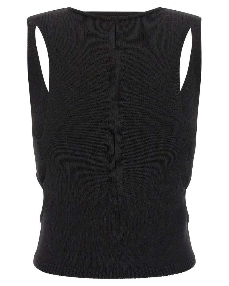 Rick Owens Tank Top — Black Black