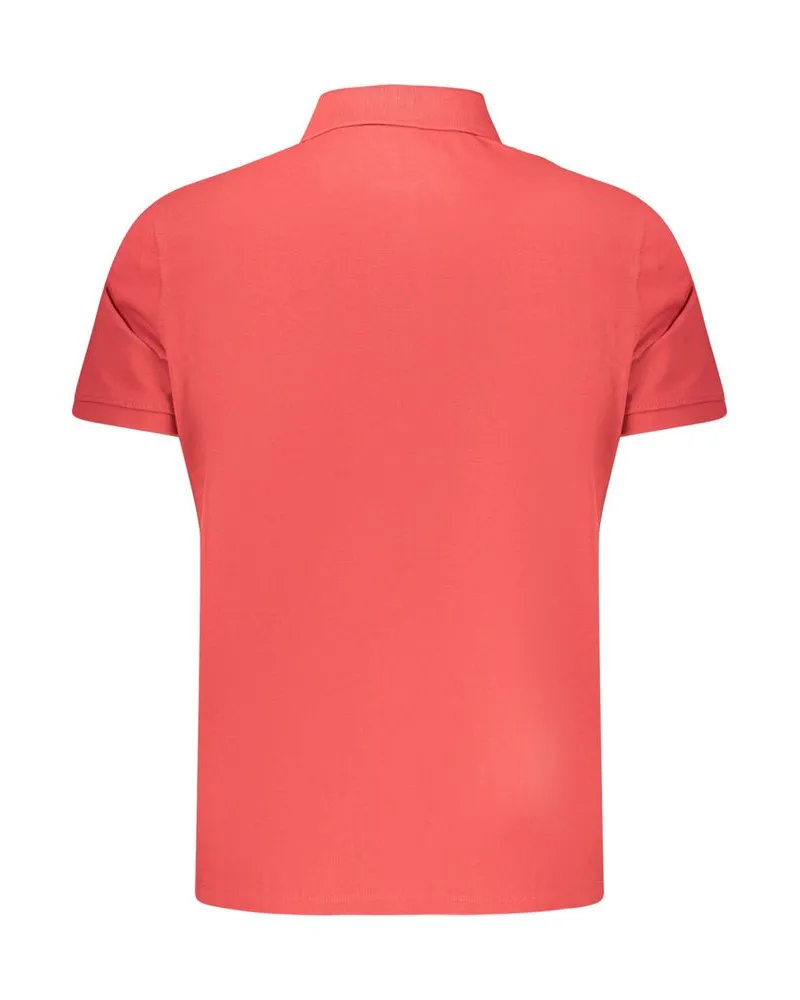 Timberland Organic Cotton Polo Shirt — Red Red