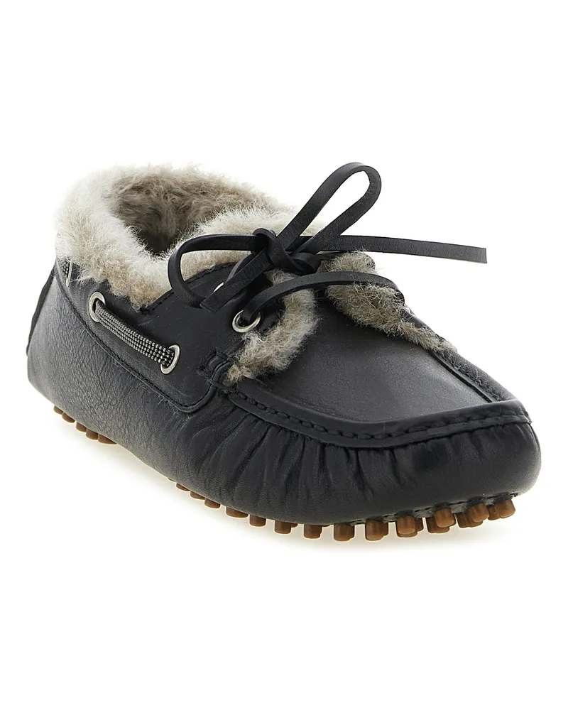 Brunello Cucinelli Loafer — Black Black