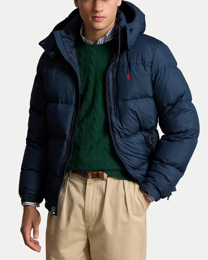 Ralph Lauren Men's El Cap Down Jacket Blue Clothing > Coats Blue