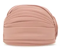 Women's Turbante Virgin Wool Turban Winter Hat Pink