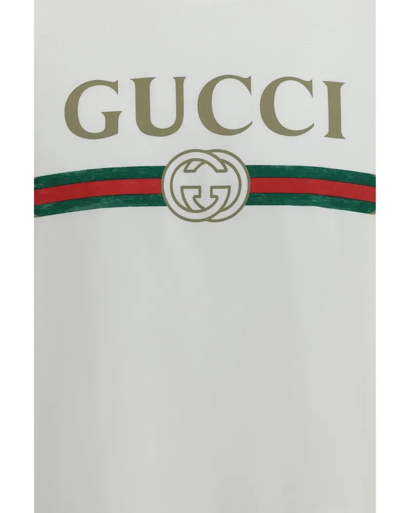Gucci Web T-Shirt — White White
