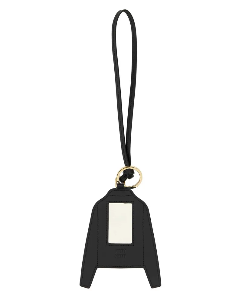 Miu Miu 5tl5292cui F0237 Pervinca Vitello Portachiavi Keychains Blue