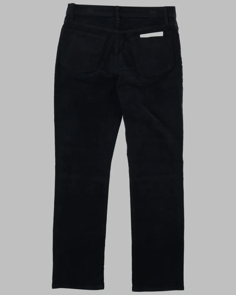 Frame Denim Modern Straight Corduroy Trousers — Blue Blue