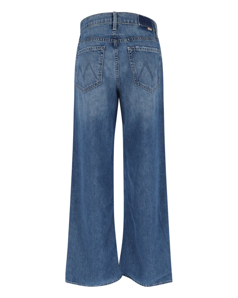 Mother Women's Jeans Blue Cotton Blue