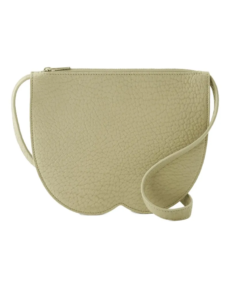 Burberry Unisex Mini Chess Clutch -  Leather Beige Calfskin Bags Clutches Beige