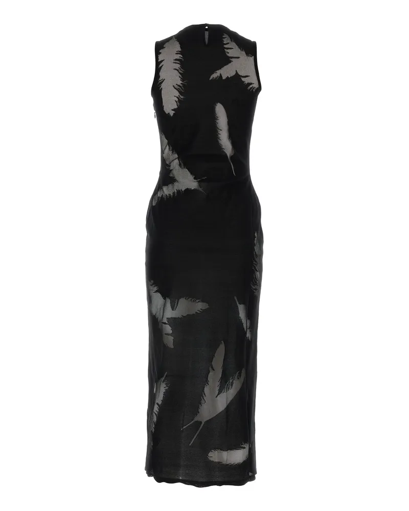 Alexander McQueen 798376q1bav 1000 Black Abiti Dress Black